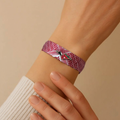Party Favor Bracelets & Hair Ties in Organza Bag | Henna, Wedding & Graduation Gift Set of 12