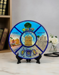 Petra ceramic plate (one of the Seven Wonders of the World)