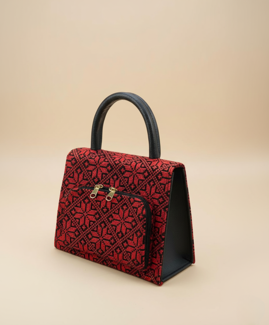 Bolso clásico bordado