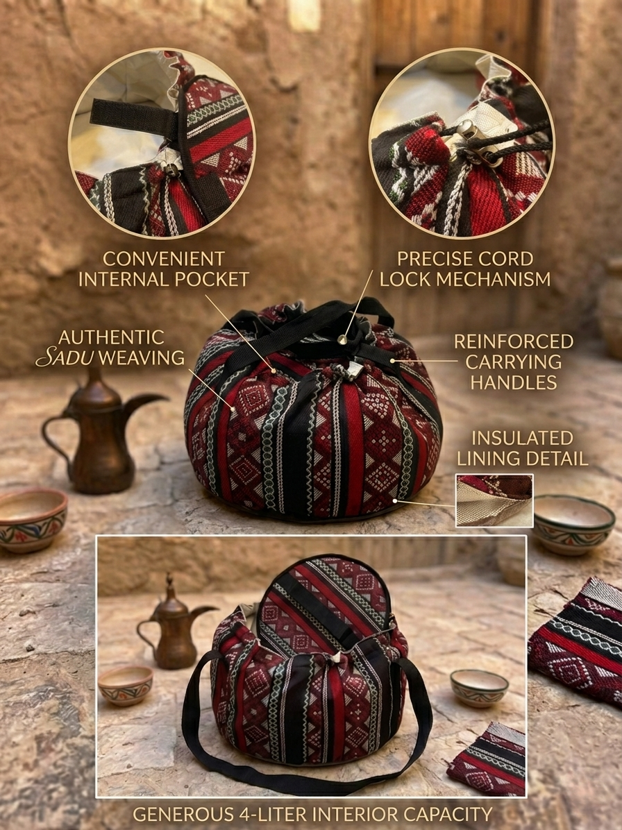 Baqja MagicBag – Insulated Thermal Food Bag | Sadu Heritage Design
