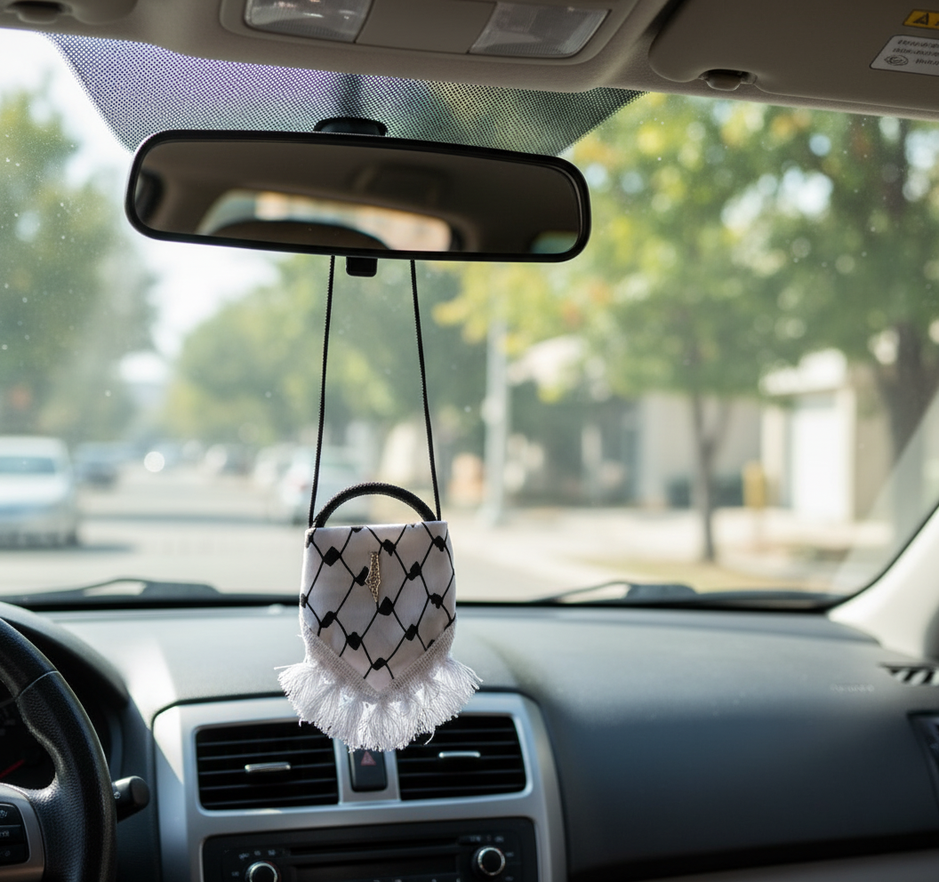 Car Hanging Ornament – Shemagh & Kufiya