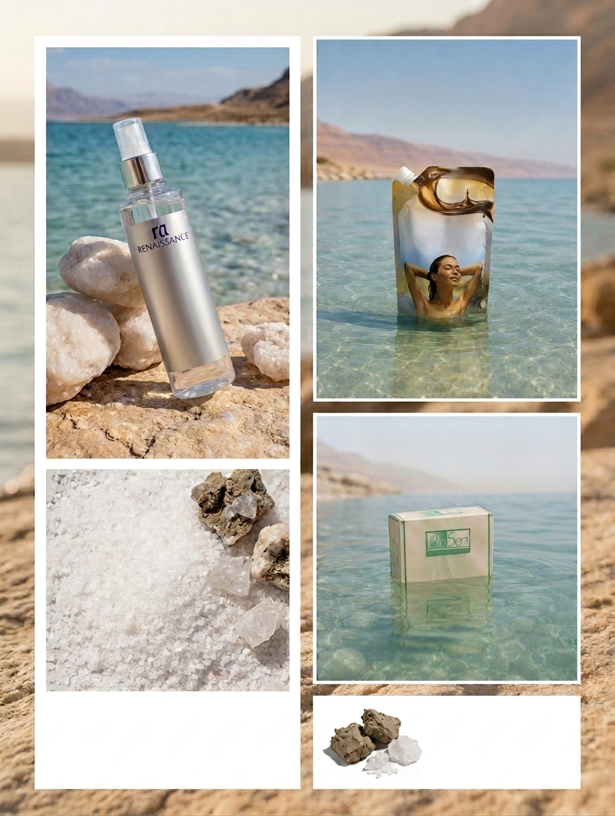Dead Sea Ritual Bundle — Soap, Mud Mask & Magnesium Oil