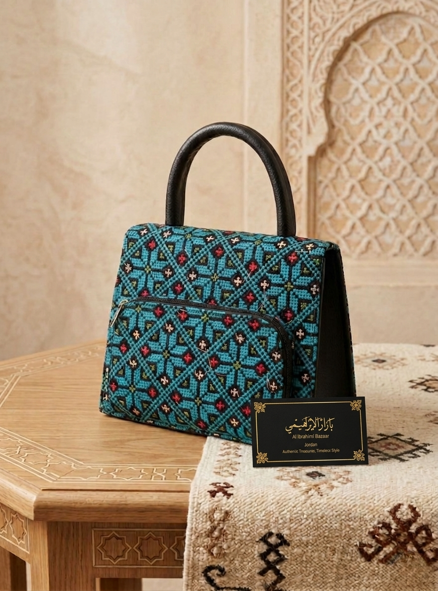 Classic Embroidered Handbag