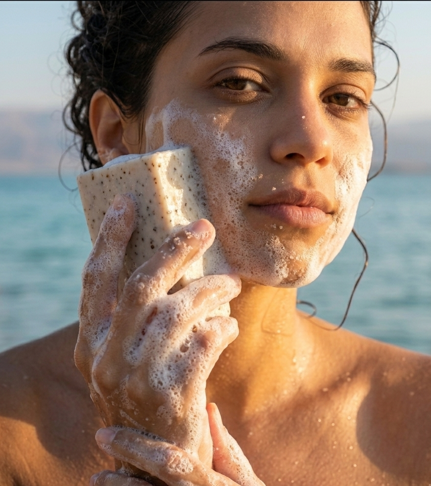 Bio Sea 2 in 1 Mineral & Scrubbing Soap