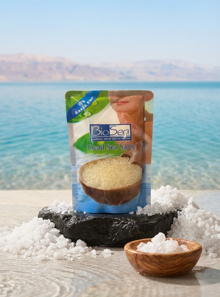 Sales naturales del Mar Muerto para baño (50 g)
