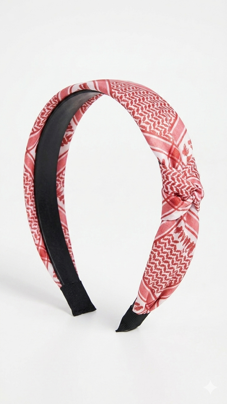 عصابة رأس مطرزة