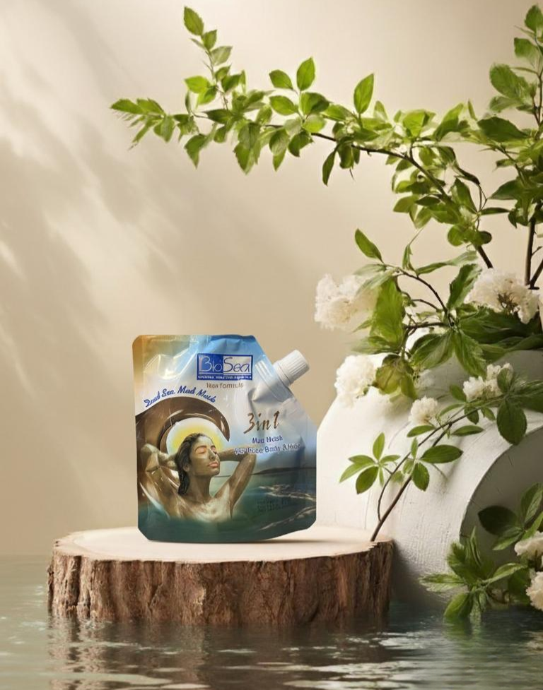 Mascarilla de barro BioSea para rostro, cuerpo y cabello