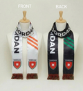 Jordan National Team Reversible Satin Scarf – Lightweight Fan Scarf